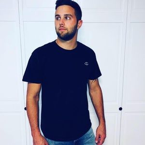 Black Unisex Champion T Shirt